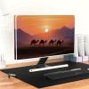 Baocicco Camel Desert Waterproof TV Screen Cover 32 Inch Sunset Sunrise Camel Herd Nature Landscape Antistatic Television Cover Dust Proof TV Dust Covers Cloth Decoration for Living Room view 4
