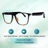 HAIXINDA Bluetooth Audio Smart Glasses for Women & Men, Bluetooth Glasses with Color-Change Lens, Open Ear Speakers, IPX5 Waterproof, Smart Audio Glasses for iPhone Android Music/Calls (Brown) view 4