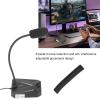 Enlybee Computer Microphone USB with RGB Light, Adjustable Gooseneck, Noise Reduction, 360 Degrees Pickup for Gaming, Meeting, Chatting and More (Office) view 2