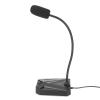 Enlybee Computer Microphone USB with RGB Light, Adjustable Gooseneck, Noise Reduction, 360 Degrees Pickup for Gaming, Meeting, Chatting and More (Office) view 3