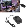 Enlybee Computer Microphone USB with RGB Light, Adjustable Gooseneck, Noise Reduction, 360 Degrees Pickup for Gaming, Meeting, Chatting and More (Office) view 4