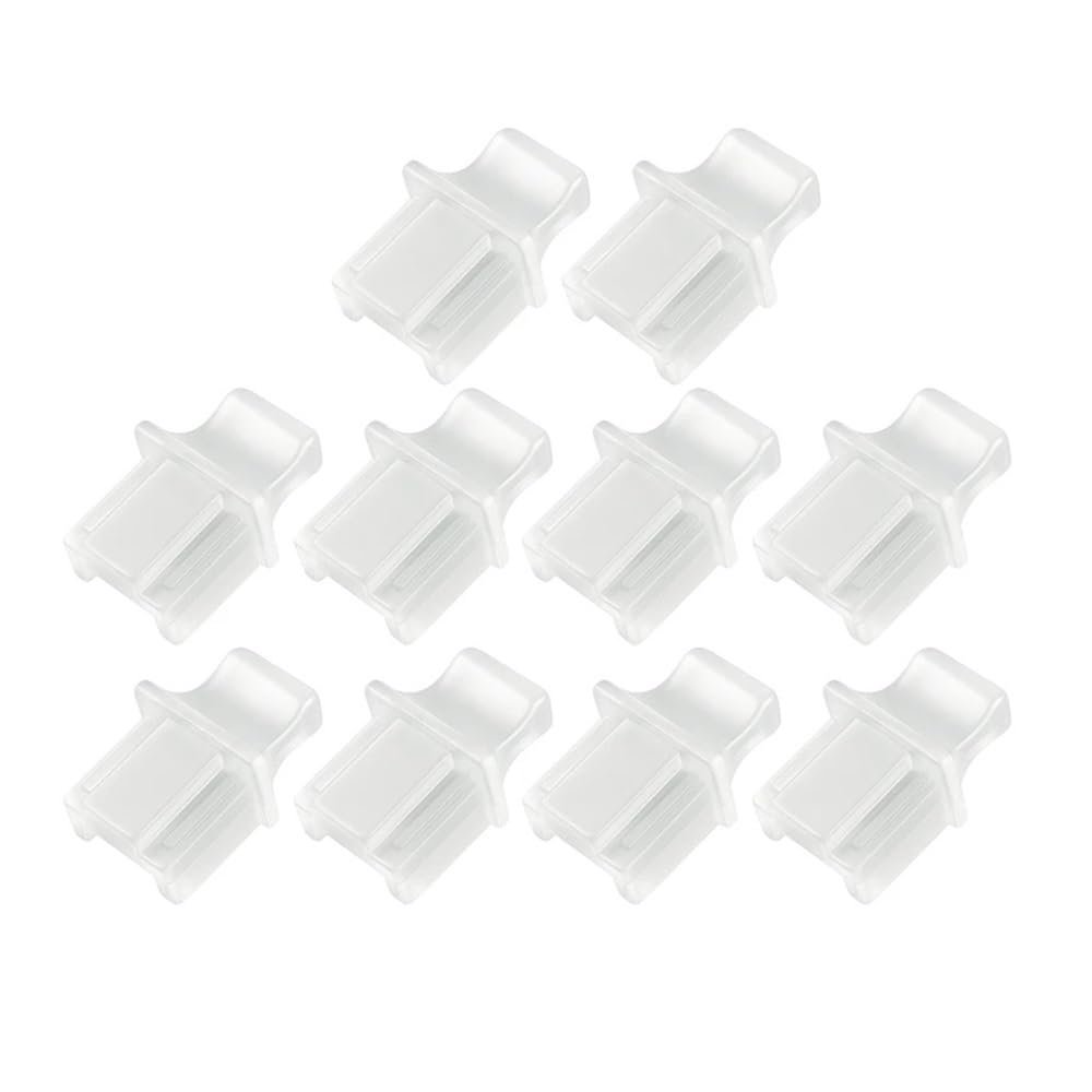 HHDLMTOYS 10-40Pcs RJ45 Dust Cap Connector Dust Cover Plug Protector Plugs Hub Port for Laptop/Computer/Router RJ45 Connector Dustplugs(20Pcs,Upgrade White)