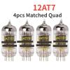 12AT7 Vacuum Tube Replace ECC81 B739 6201 6J8P 6SJ7 EF86 Audio Valve Electron Tube Quad Kit(4pcs Matched Quad) view 2