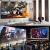 2020 New Projector Simple Curtain Anti-Light Screen 60/72/ 84/100 /120 Home Outdoor Office Portable 4:3 Projector Screen(60 inch) view 2