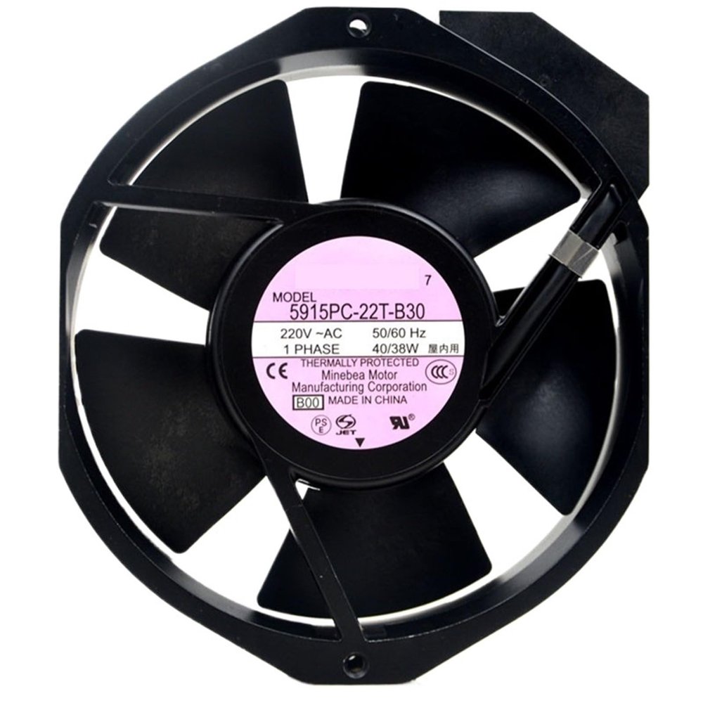 for 5915PC-22T-B30 AC 220V 50/60Hz 40/38W 17cm 17238 172x150x38mm Cooling Fan