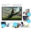 120'' Foldable Projector Screen 16:9 Video Projection Screen Wall Mounted Projector Screen for Outdoor House Theater view 2