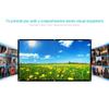 120'' Foldable Projector Screen 16:9 Video Projection Screen Wall Mounted Projector Screen for Outdoor House Theater view 3