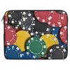 Colorful Poker Chip Cute Laptop Sleeve Case Briefcase Protective Carrying Cover for 10 12 13 15 17 Inches view 1