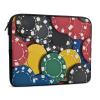 Colorful Poker Chip Cute Laptop Sleeve Case Briefcase Protective Carrying Cover for 10 12 13 15 17 Inches view 3