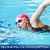 Serounder Water Proof MP3 Player, IPX8 Water Proof Rating with 8GB Memory for Swimming Diving Surfing, Supports Multiple Formats, Includes Headphones (White) view 3
