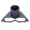 Depisuta Gen 3 Satellite Pipe Adapter, Aluminum Alloy Mount for 1.25-2.0 Inch Diameter Pipe with 360 Degree Rotation 20 Degree Tilt and 20 Cable Clips view 3
