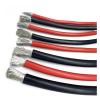 HUIZHUGS Wire and Cable 10meter Silicone Cable Cord 10 12 14 15 16 18 20 22 24 26 AWG 5m red 5m high Temperature Black Silicon Wire Tinned Koper Cable Wire and Cable(24AWG) view 1