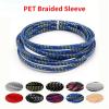 2/10M PET Cable Sleeve Insulated Braided Sleeving Data Line Protection Wire Cable(Clear,12MM_2 Meters) view 2