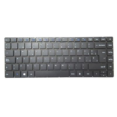 Spanish SP Laptop Keyboard for Dynabook Satellite Pro C40D-B C40D-B-104 Black Without Frame