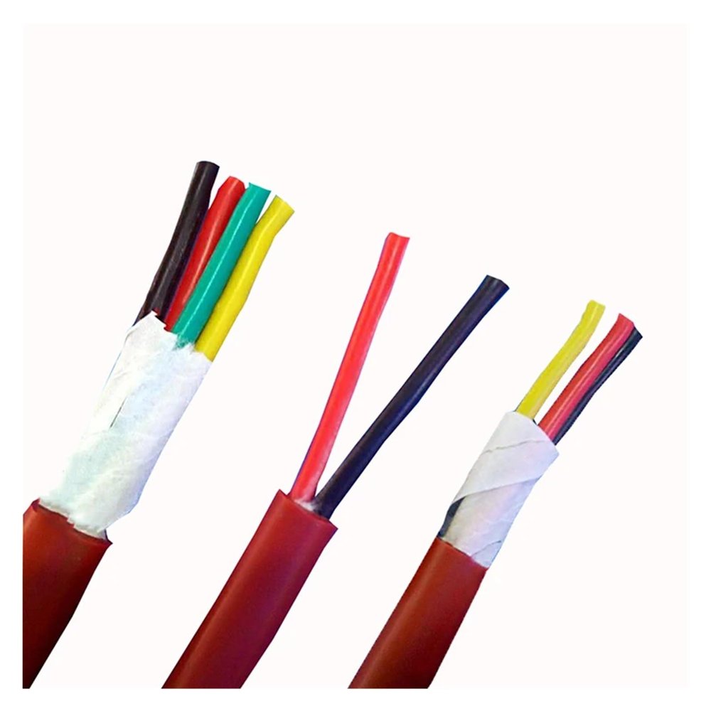 HUIZHUGS Wire and Cable 3 Core Silicone Cable High Temperature Cable 6 Meters Antifreeze Wire AGR 3 core 0.3 0.5 0.75 1 2.5 Square Rubber Wire Wire and Cable(Black,3core 2.5mm2)