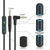2.5mm to 3.5mm Auxiliary Audio Cable for Bose QuietComfort QC25 QC35 Headphones with in line Mic Volume Control view 4