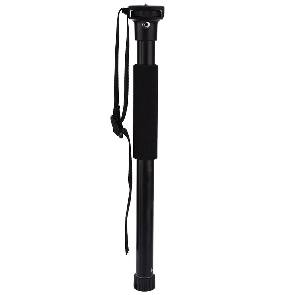 Retractable Camera Stand Stabilizer | 59.8" Extendable Monopod for DSLR/DV/Mirrorless Cameras | Aluminum Alloy Tripod with 1.5KG Load Bearing