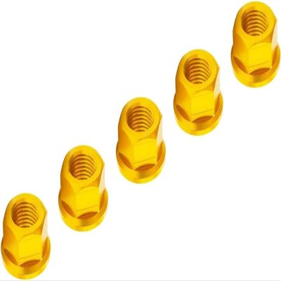 Motorcycle Accessories Moto Rear Sprocket Cover Nuts Fit for Ducati 899 959 899 959(Gold)