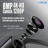 Dormiro Camera Glasses, Smart Glasses with Hidden Camera and Bluetooth for Men/Women 8MP 4K HD Video Recording Anti-Shake 32G Support Chart GPT,WiFi,AI Voice Assistant,Translate,Music view 2
