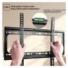 KMRLDGUQ TV Wall Mount Fixed for Most 26"-65" Flat/Curved TVs with Max VESA 400X400mm Up to 110Lbs Space Saving Universal TV Bracket view 2