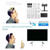 KMRLDGUQ Universal TV Stand Base Table Top TV LegsCompatible for TCLRokuTelevisions with Screws 32-65 Inch TV Stand Mount view 4