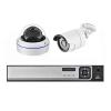 JUCFRDNJ 4K Ultra HD 8MP H.265 POE NVR Security System Kit Outdoor Indoor IP Camera P2P Audio Video Record CCTV Camera Set(1T,4CH NVR and 2 Camera) view 1