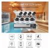 JUCFRDNJ 4K Ultra HD 8MP H.265 POE NVR Security System Kit Outdoor Indoor IP Camera P2P Audio Video Record CCTV Camera Set(1T,4CH NVR and 2 Camera) view 3