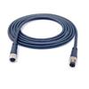 10M/32.8Ft M8 6Pin Female to Male Connector Cable A Code Straight Aviation Sensor Electrical PVC Industrial Cable Threaded Locking IP67 Rated 30V/1.5A Unshielded Plug Socket Cable AWG22 view 1