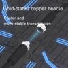 10M/32.8Ft M8 6Pin Female to Male Connector Cable A Code Straight Aviation Sensor Electrical PVC Industrial Cable Threaded Locking IP67 Rated 30V/1.5A Unshielded Plug Socket Cable AWG22 view 3