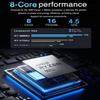 Kayoote 15.6 inch Win 11 Pro Laptop Computer for Students & Business, Ryzen 7 5825U & 16+1TB Laptops with Fingerprint Recognition, FHD Display, Wi-Fi 5, BT4.2, Laptop Computers for Work, School view 3