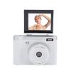 ASHATA 1080P 12MP Digital Camera for Vlogging 2.8 Inch 180 Flip Screen 8X Zoom Auto Focus Travel Camera Portable Camera Compact Camera for Photography Selfie Video Recording (White) view 1