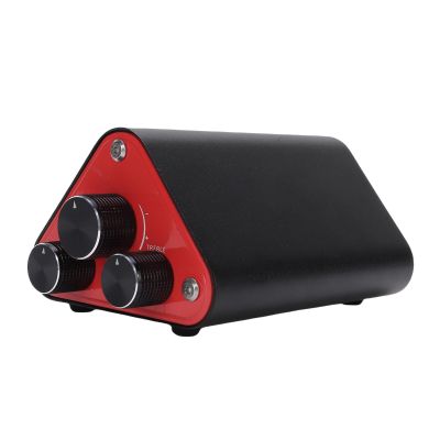 LiebeWH 2 Channel HiFi Sound Adapter with USB AUX Input 50W Stereo Amplifier for Home Theater and Outdoor Speakers (US Plug)