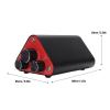 LiebeWH 2 Channel HiFi Sound Adapter with USB AUX Input 50W Stereo Amplifier for Home Theater and Outdoor Speakers (US Plug) view 3