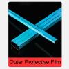 2PC Square Stainless Steel Cable Cover, Silvery Cable Protectors for Cords for Home/School/Factory/Office/Garage(3x6 cm/1.2x2.4 in) view 4