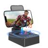 Gifts for Dad Boyfriend,Cell Phone Stand with Wireless Bluetooth Speaker,HD Surround Sound Bluetooth Speaker for Home Kitchen and Outdoors Compatible with Mobile Phone, Gifts for Men Women(Black) view 1
