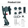 NELboNs Bicycle Multi-Mount Bracket Compatible with Gar min/Bry ton/Wa hoo GPS Computer,Sport Camera,Smart Phone,Bike Lights,All-in-One Bike Computer Handlebar Mount Holder view 2