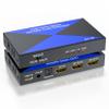 HDMI Audio Embedder with HDMI Splitter 1x2, Digital Analog (Optical/3.5mm) Audio Inserter, HDMI 2.0, HDCP 2.2, Mirror Screen, 4K, for PS4/5, Blu-ray Player, HDTV, PC view 1
