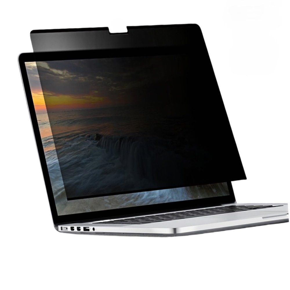 Easy On/Off Magnetic 360 Privacy Screen Filter Compatible with MacBook Air 15.3 inch (2023-2025, M2, M3, M4), Anti Glare Laptop Privacy Screen Shield with Camera Cover - UV block 90%-Model: A3241, A3114, A2941
