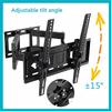 tv mounts Stands Tv Wall Mount, Scalable Rotation and Angle Adjustment, Strong TV Wall Bracket for 26-65 Inch LCD TV Display, ?Load-Bearing 40Kg view 3