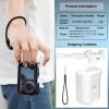 3D Printing Street Grip Vlog Holder,Combo Camera Grip Holder for DJI Action 5 Pro/4/3 Action Camera Stable&Portable Clamp (White) view 2