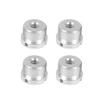 BGNing 1/4-20 Female to 5/8-27 * 9 Male Fine Thread Adapter Screw, One-Slot Adapter Screw for Microphone Tripod Mounts (Silvery) view 2