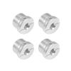 BGNing 1/4-20 Female to 5/8-27 * 9 Male Fine Thread Adapter Screw, One-Slot Adapter Screw for Microphone Tripod Mounts (Silvery) view 4