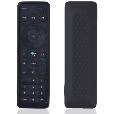 Cover for Stream TV Voice Remote ASK-STI6220, Shockproof Anti-Dirty Silicone Case Compatible with Fios TV+ Remote Washable an-ti Lost Anti-Slip Skin-Friendly