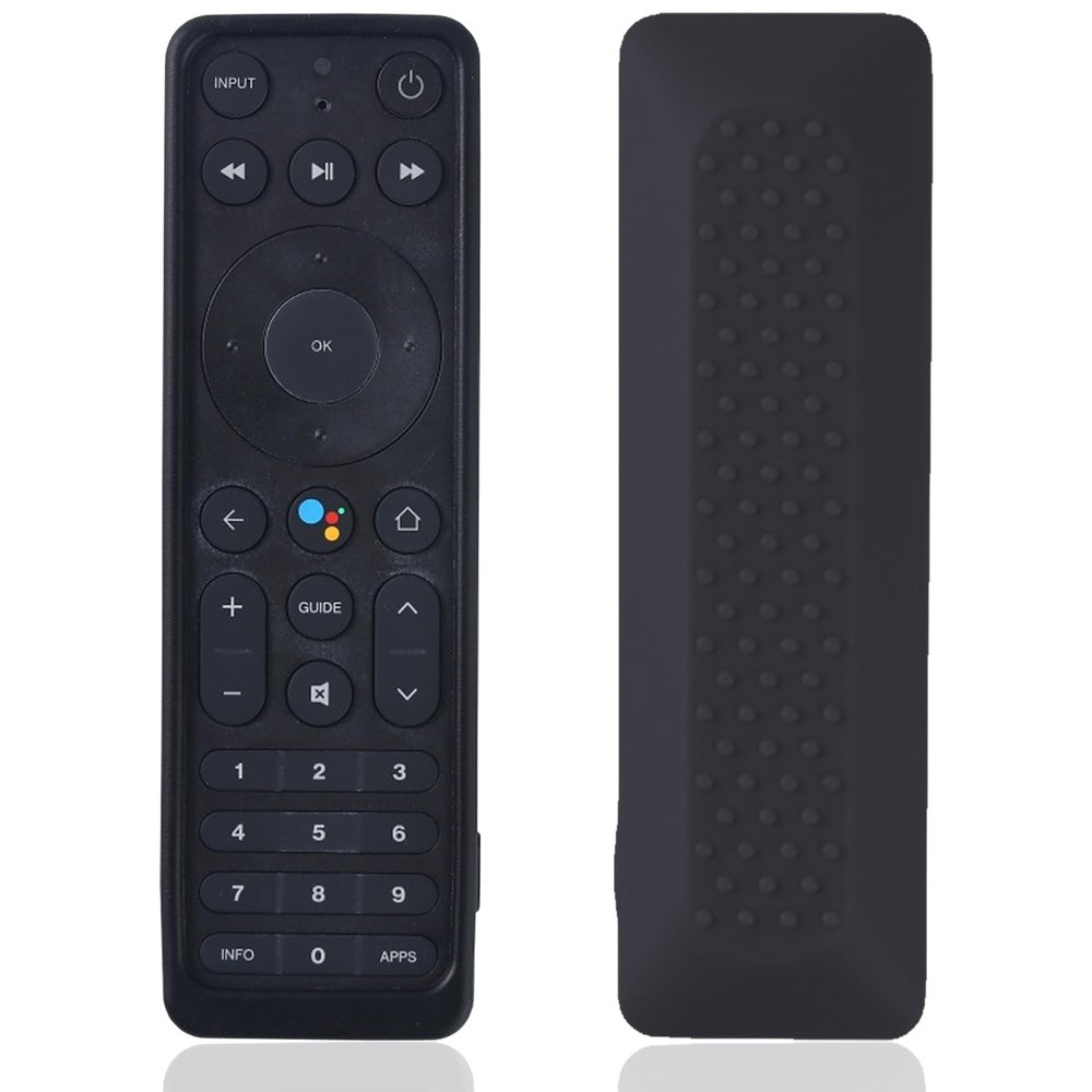 Cover for Stream TV Voice Remote ASK-STI6220, Shockproof Anti-Dirty Silicone Case Compatible with Fios TV+ Remote Washable an-ti Lost Anti-Slip Skin-Friendly