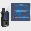 4 Pack 4G LTE Walkie Talkies - Long Range Two Way Radio w/PTT & Custom Groups, Nationwide Coverage, Rechargeable w/Flashlight for Family, Work, Outdoor (SIM Required) view 3