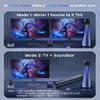 HDMI Splitter 1 in 2 Out 4K@60Hz w/ 4ft HDMI Cable, HDCP Bypass HDMI Audio Splitter for Soundbar, Support Dobly Vision/Atmos 7.1ch,Down Scaler 4K 1080P Sync, 2K@144Hz,Work for Firestick, PS4/5, Roku view 2