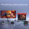 HDMI Splitter 1 in 2 Out 4K@60Hz w/ 4ft HDMI Cable, HDCP Bypass HDMI Audio Splitter for Soundbar, Support Dobly Vision/Atmos 7.1ch,Down Scaler 4K 1080P Sync, 2K@144Hz,Work for Firestick, PS4/5, Roku view 3