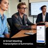 Cyxus AI Smart Glasses for Business Meetings - Real-Time Transcription Bilingual Translation & Bluetooth Audio Lightweight All-Day Wear AI8284 view 3