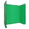35.43in x 8.27in Green Screen Backdrop with Stand, Heavy Duty Backdrop Stand, Collapsible System, Adjustable Background Support for Studio, Live Streaming, Videos, Product Shoots view 1