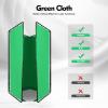 35.43in x 8.27in Green Screen Backdrop with Stand, Heavy Duty Backdrop Stand, Collapsible System, Adjustable Background Support for Studio, Live Streaming, Videos, Product Shoots view 3